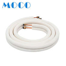 Factory Wholesale Price All Size Pre Insulated Air Conditioner Connecting Piping Copper Pipe/Tube With Insulation For Split Air